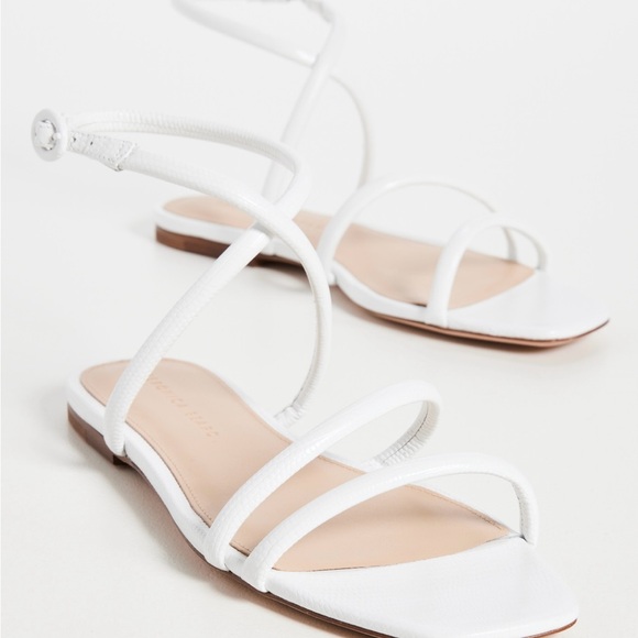 Veronica Beard Maci Sandals in white - Picture 2 of 6